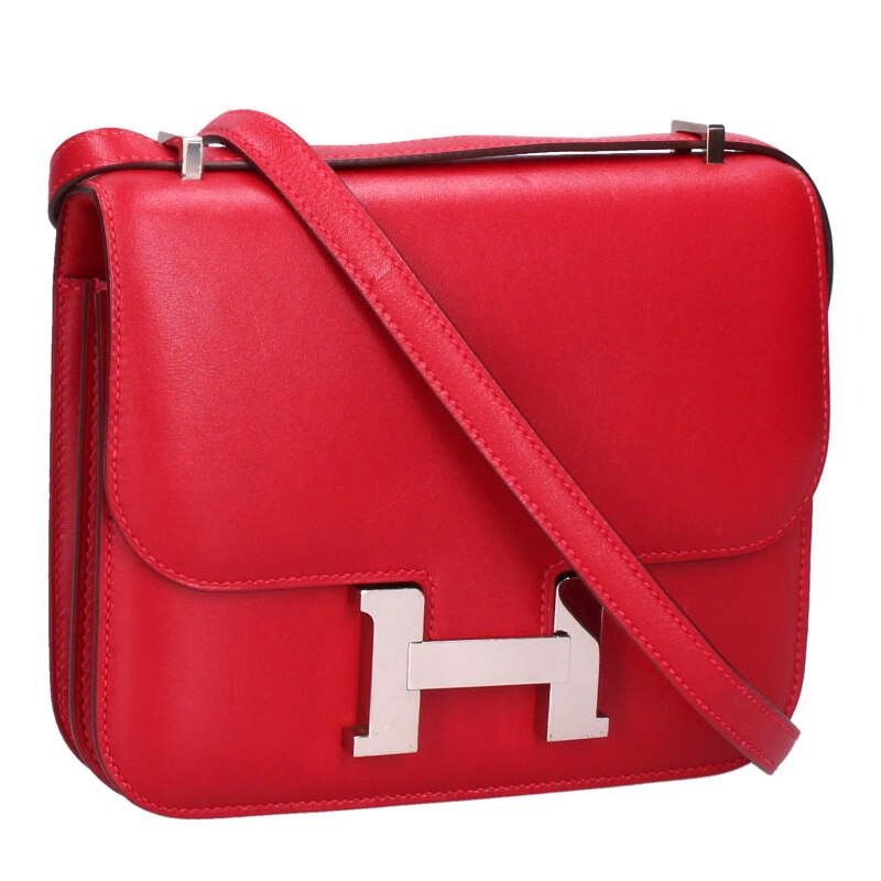 Hermes Constance 3 Mini 18 Engraved A Vota Delacto Rouge Vif