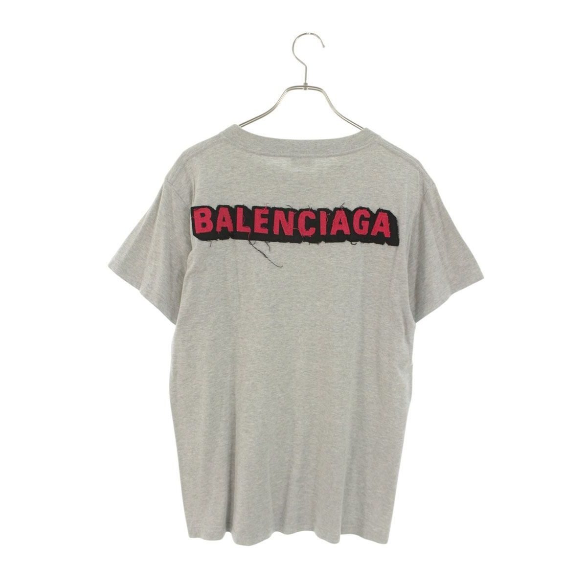 Balenciaga Back Logo Patch T-Shirt — view 2