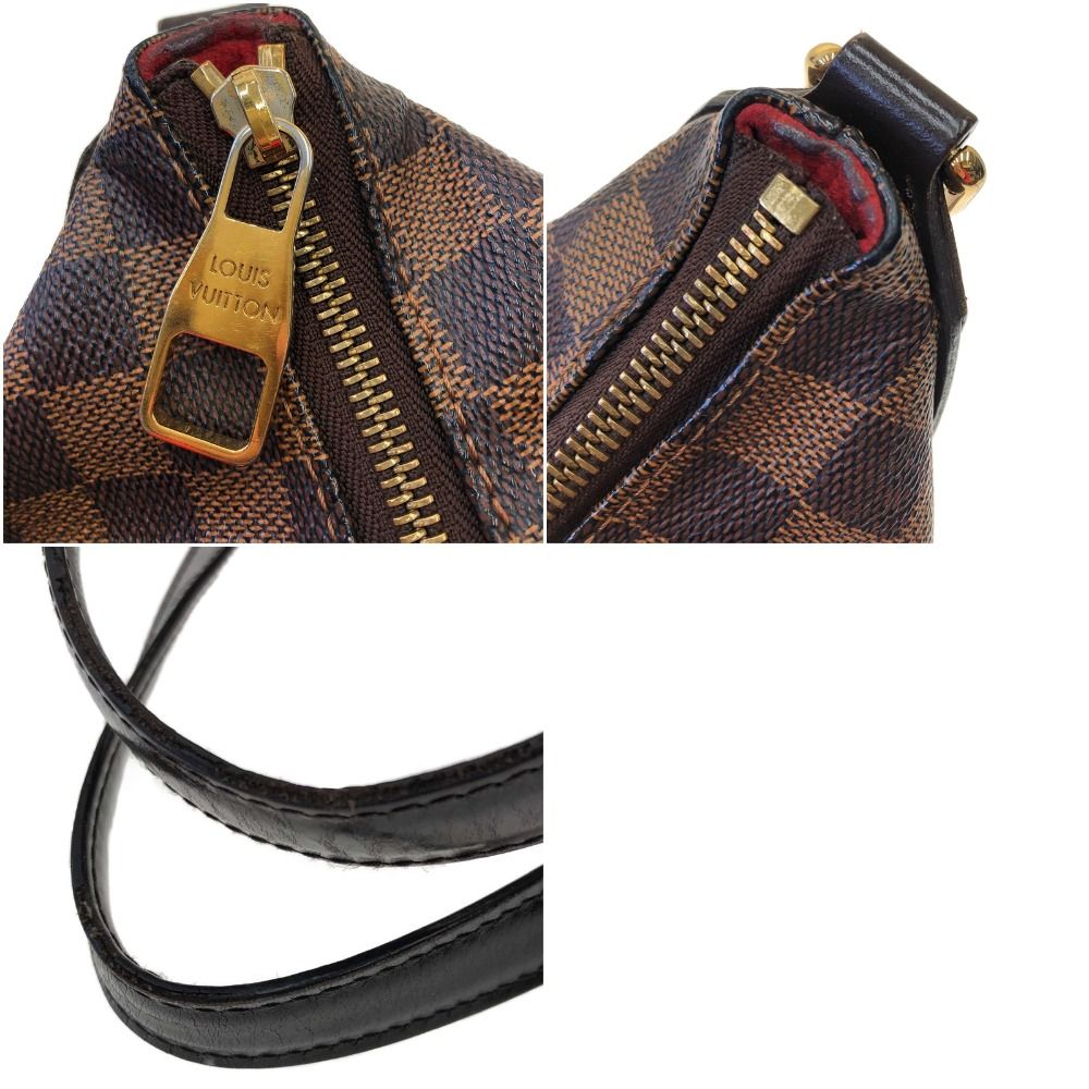 Louis Vuitton Damier Ebene Evora MM N41131 Brown