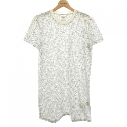 Hermes Bolduc Cut Dress White Translucency