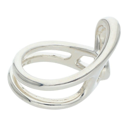 Hermes Chaine D'ancre Punk Chaine D'ancre Punk Silver Ring Men's 53 12