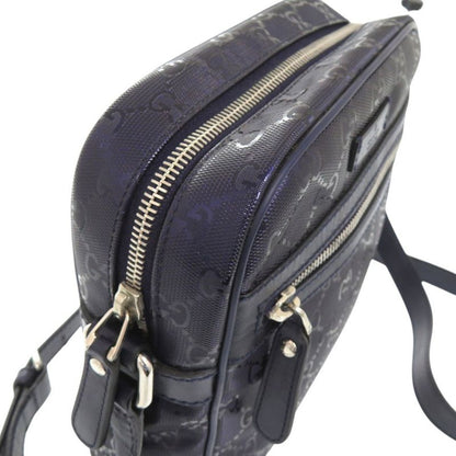 Gucci GG Imprime Shoulder Bag Crossbody 233268 497717 PVC Purple 0470 Gucci