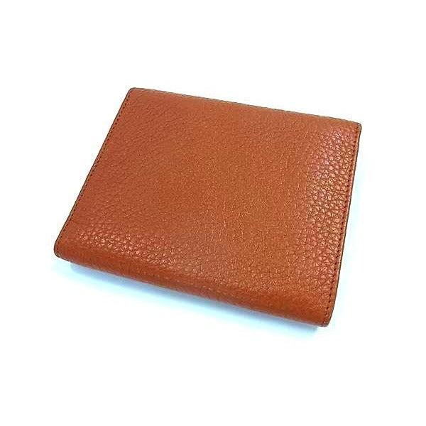 Prada Wallet 1 M0176 Brown Leather Trifold — view 3
