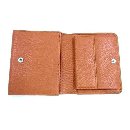Prada Wallet 1 M0176 Brown Leather Trifold — view 4