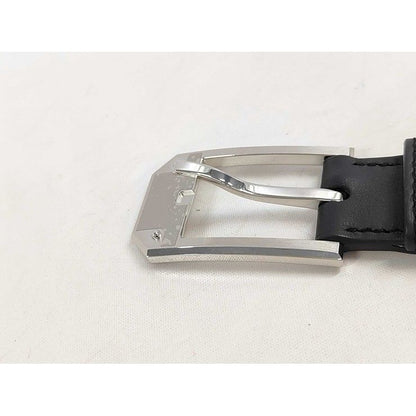 Hermes Belt Andy 26 Blue Indigo Gold Leather Silver — view 3