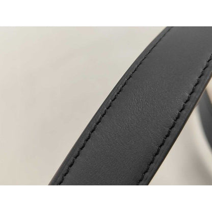 Hermes Belt Andy 26 Blue Indigo Gold Leather Silver — view 8