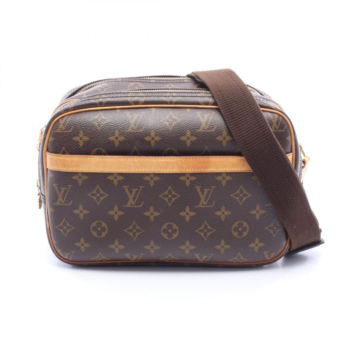 Louis Vuitton Shoulder Bag Li Porter PM Canvas Leather