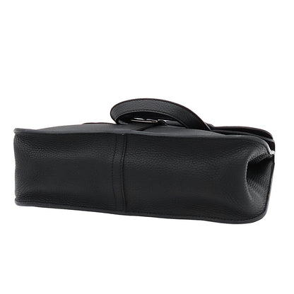Hermes Halzan 31 Black Silver Taurillon Clemence 2-Way Shoulder Bag — view 3