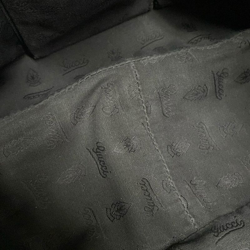 Gucci GG Twins Tote Bag Stripe Line 232963 Ivory Leather