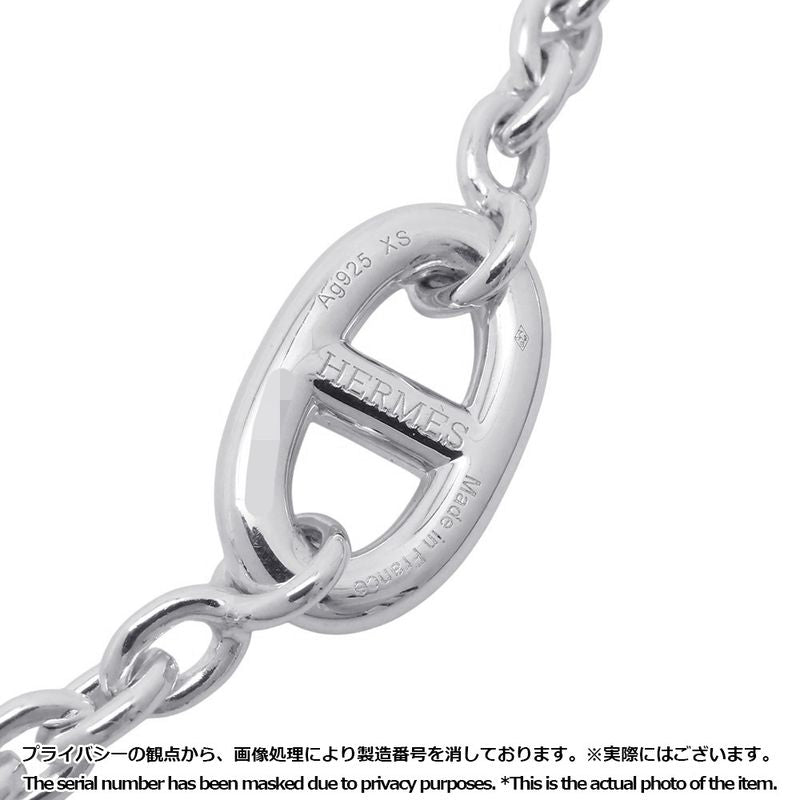 Hermes Bracelet Chaine D'ancre Farandole Silver XS