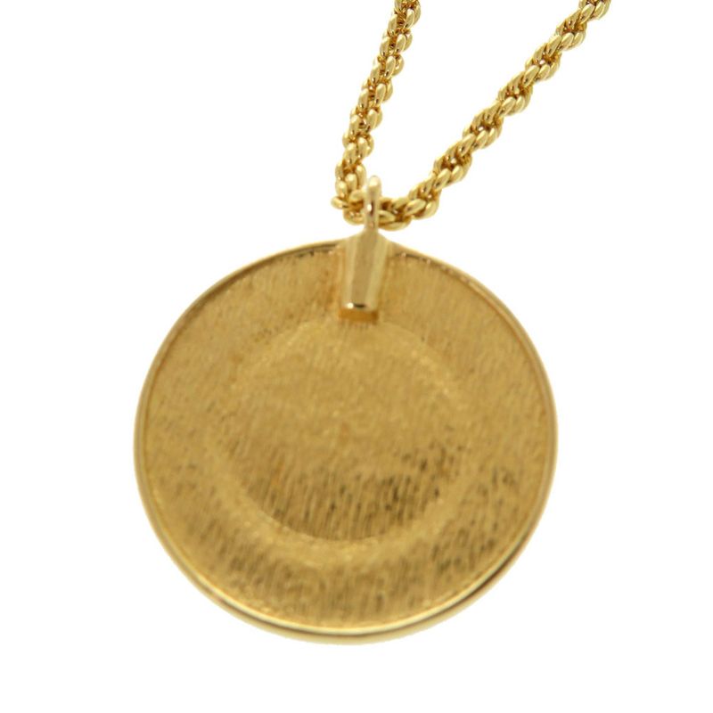 Dior Logo CD Metal Gold Necklace Accessories 1792 Dior