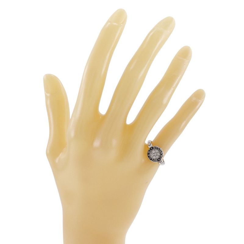 Bvlgari Bulgari Lapis 18kwhite Gold × Lapis Lazuli #9 Ladies 6.0g Ring