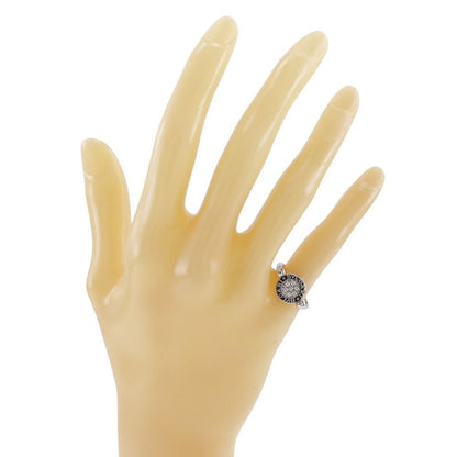 Bvlgari Bulgari Lapis 18kwhite Gold × Lapis Lazuli #9 Ladies 6.0g Ring