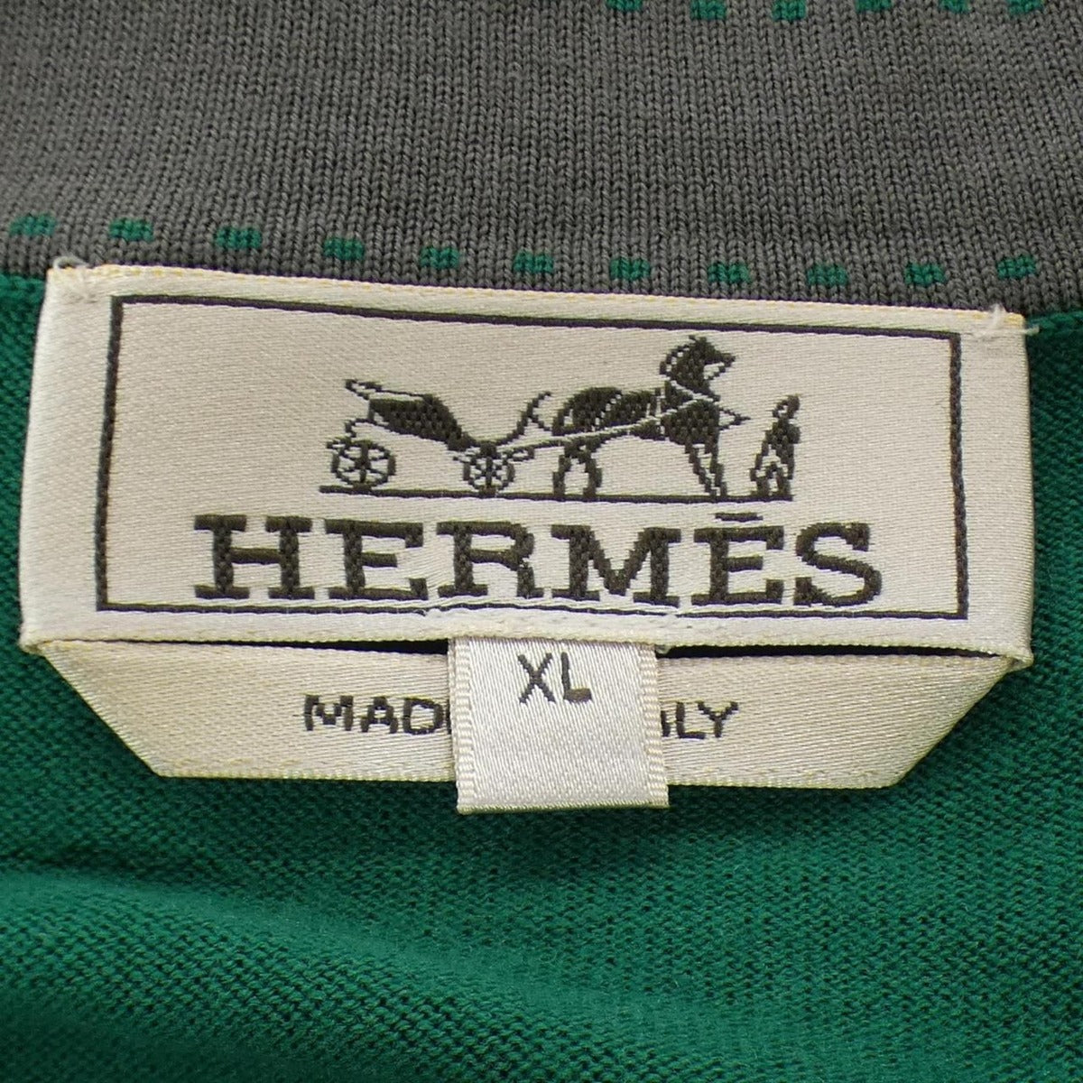 Hermes Knit Sweater Green XL — view 4