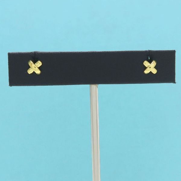 Tiffany & Co Cross Stitch Earrings