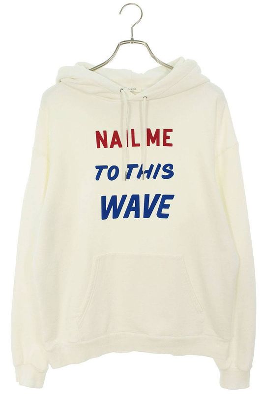 Celine 2y310052h Miyashita Park Popup Limited Flocked Hoodie Men's M