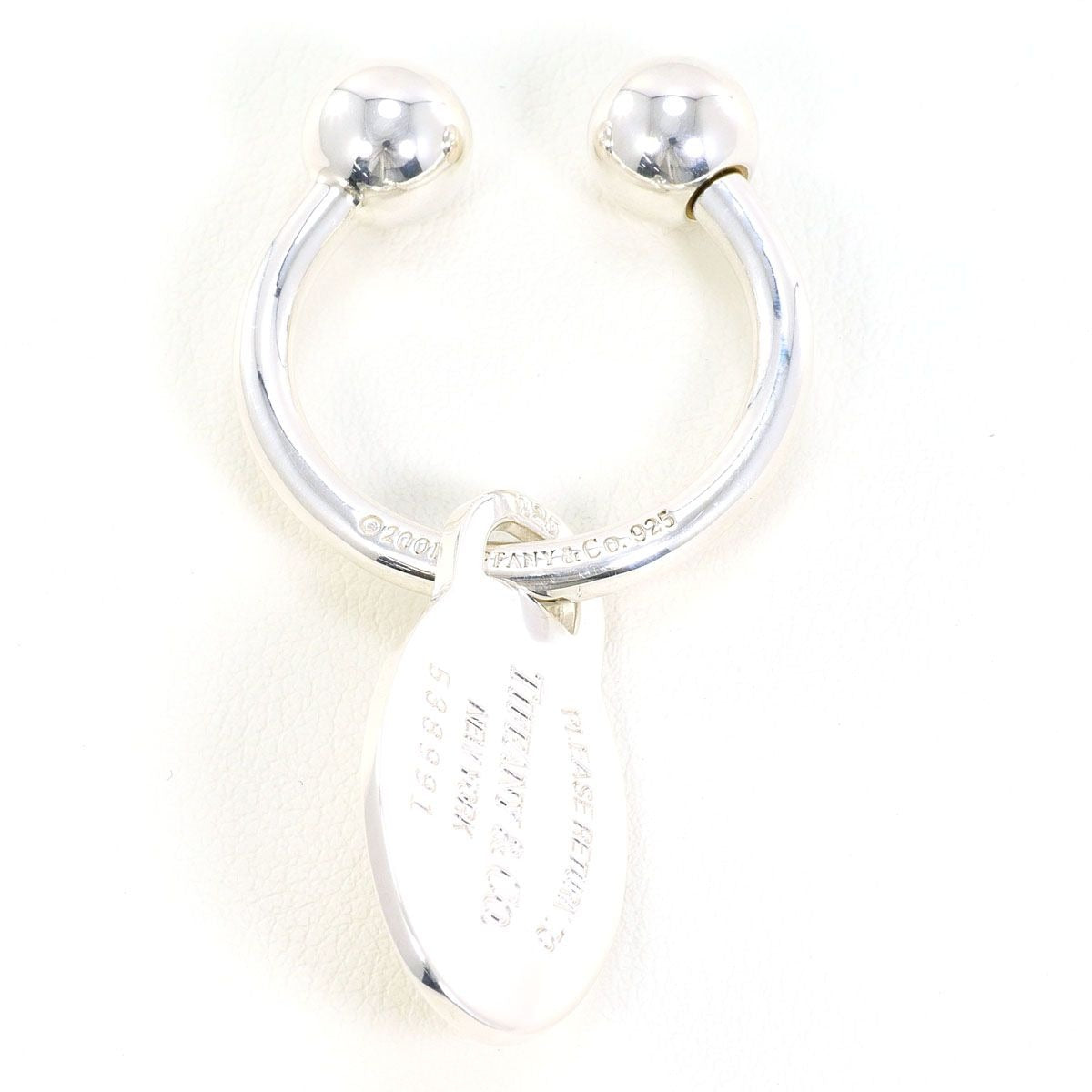 Tiffany & Co. Return to Key Ring