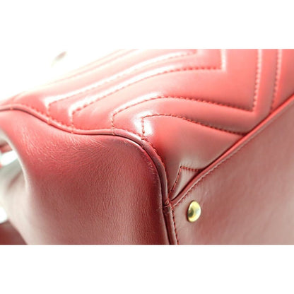Gucci GG Marmont Leather 2-Way Handbag — view 4