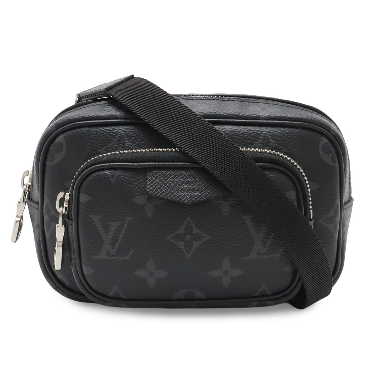 Louis Vuitton Monogram Eclipse Outdoor Pochette Shoulder Bag Crossbody Waist