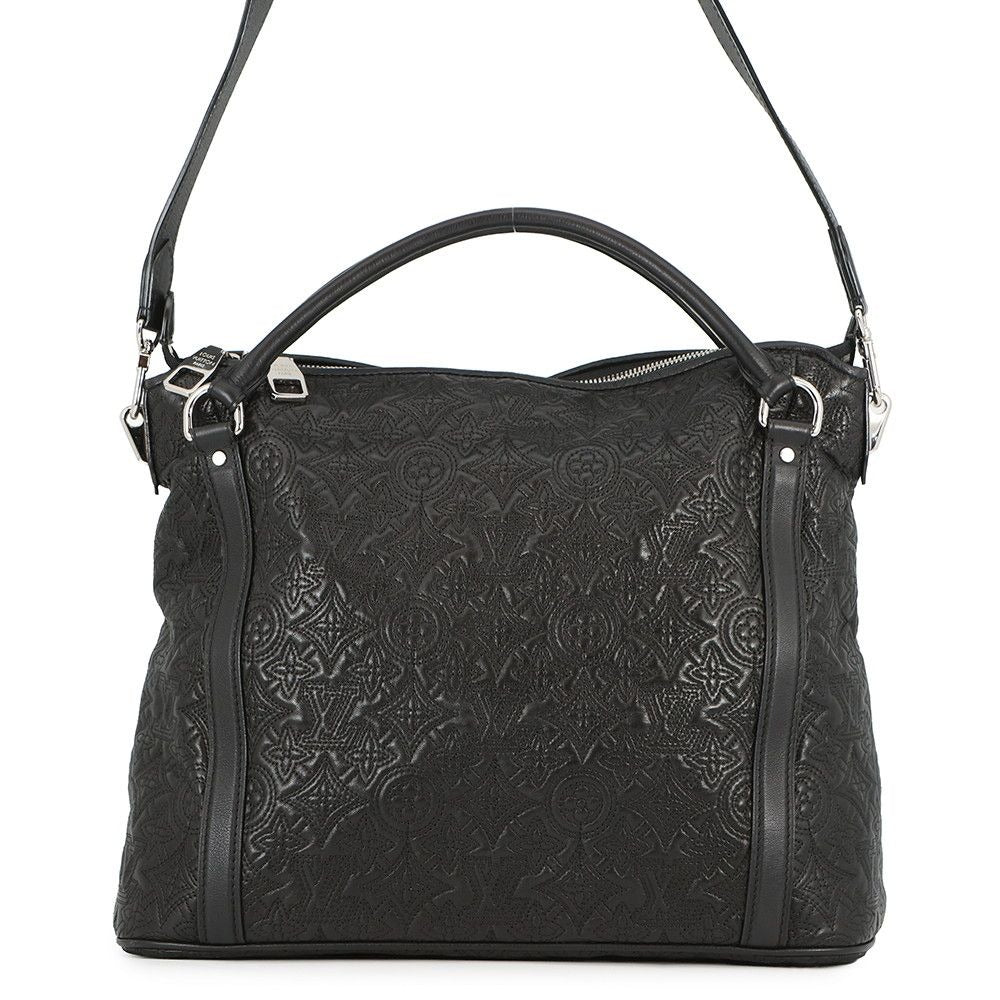 Louis Vuitton Monogram Antia Ixia PM 2-Way Shoulder Bag Black