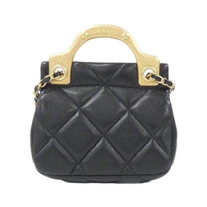 Chanel Card Case Card Holders Gold — view 2