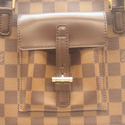 Louis Vuitton 08 N51121 Damier Manosque PM Tote Bag Brown Ladies