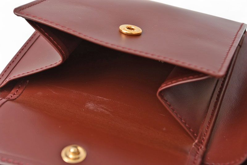 Cartier Fold Wallet Vintage Cartier Men's Wallet Must De Cartier Bordeaux