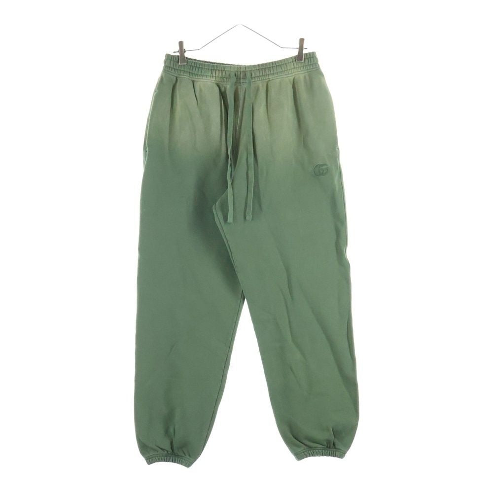 Gucci Degrede Sweatpant Fade Logo Embroidery Sweatpants Green