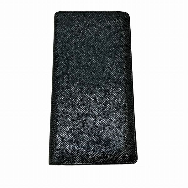 Louis Vuitton Taiga Portefeuille Brazza M30501 Long Wallet Bifold Wallet Unisex