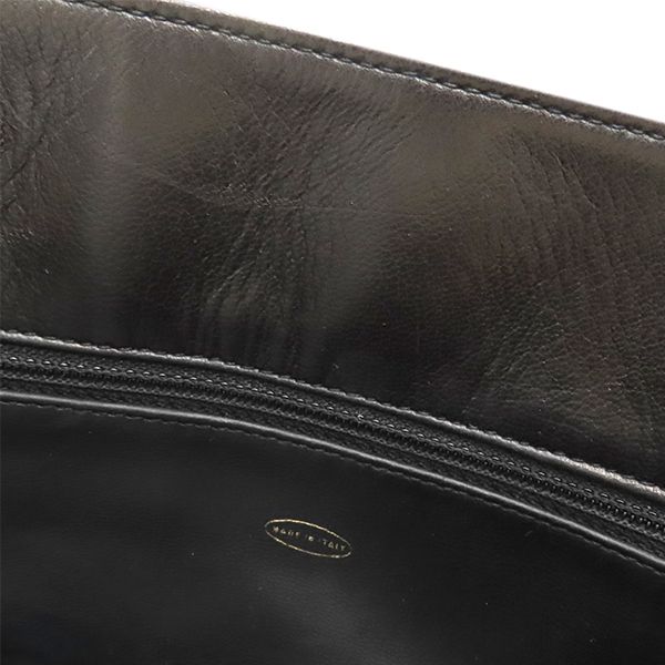 Chanel Shoulder Bag Coco Mark Lambskin Black Gold Hardware Chain Shoulder