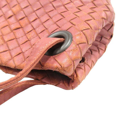 Bottega Veneta Intrecciato Small Garda Hand Tote Bag Lamb Leather Pink Ladies