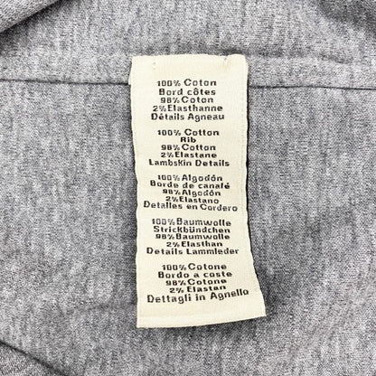 Hermes Short Sleeve T-Shirt Mini Patch Metalerie Au Carré Size S Cotton Gray