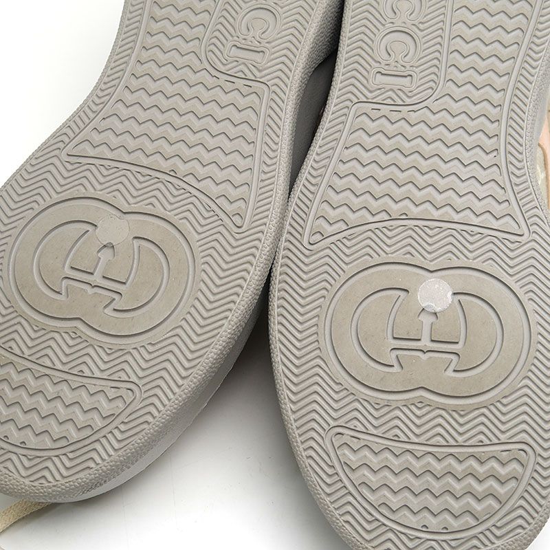 Gucci Low Cut Sneakers 700775 37.5 GG Supreme Beige
