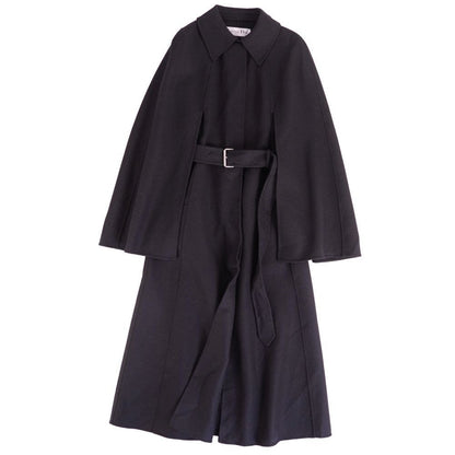 Dior Coat Poncho Capes & Ponchos Black