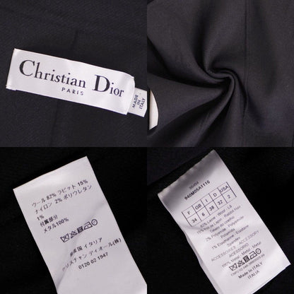 Dior Coat Poncho Capes & Ponchos Black — view 9