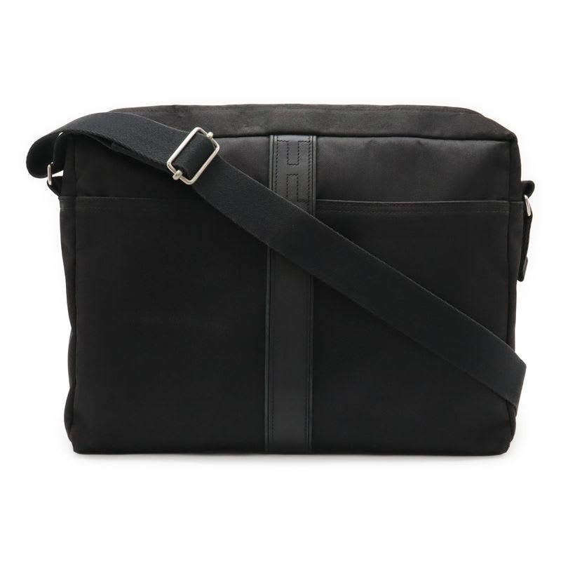 Hermes Acapulco Basas MM Shoulder Bag Messenger Crossbody Nylon Leather