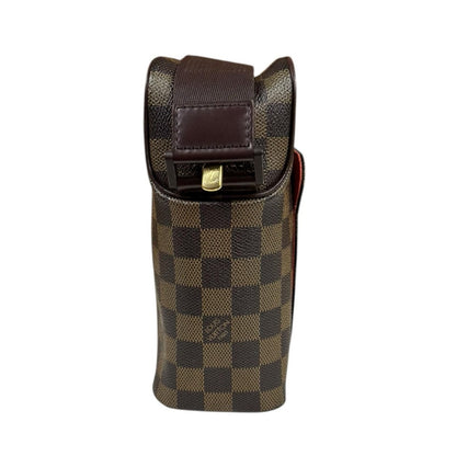 Louis Vuitton Olaf PM Damier Shoulder Bag Canvas Brown — view 4