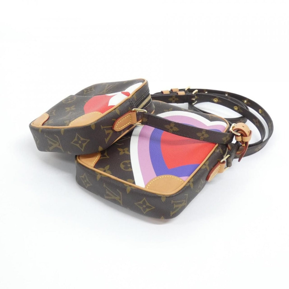 Louis Vuitton Gameon Monogram Panam Set Shoulder Bag — view 3