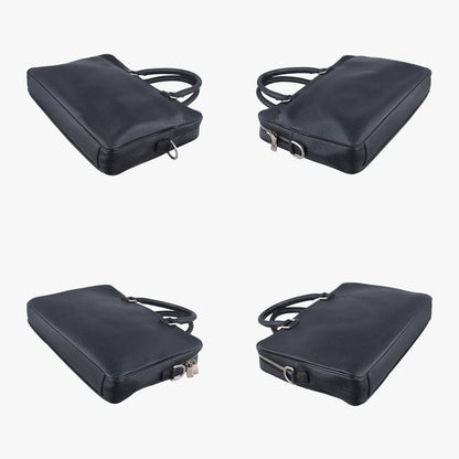 Louis Vuitton Porte Documents Business PM Black Taiga M32952fl3165