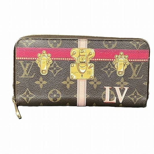 Louis Vuitton Monogram Summer Trunk Zippy Wallet M62616 Long Wallet Women