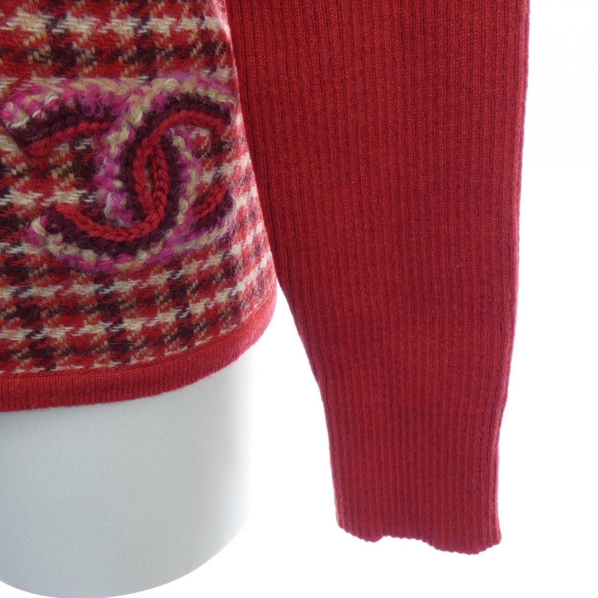 Chanel Cardigan Cashmere Red — view 7
