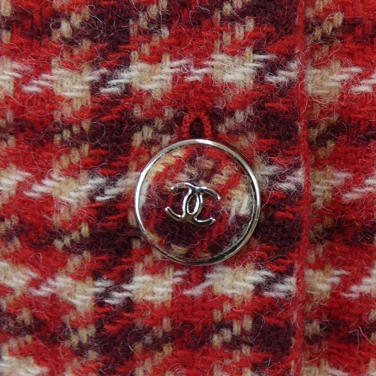 Chanel Cardigan Cashmere Red — view 8