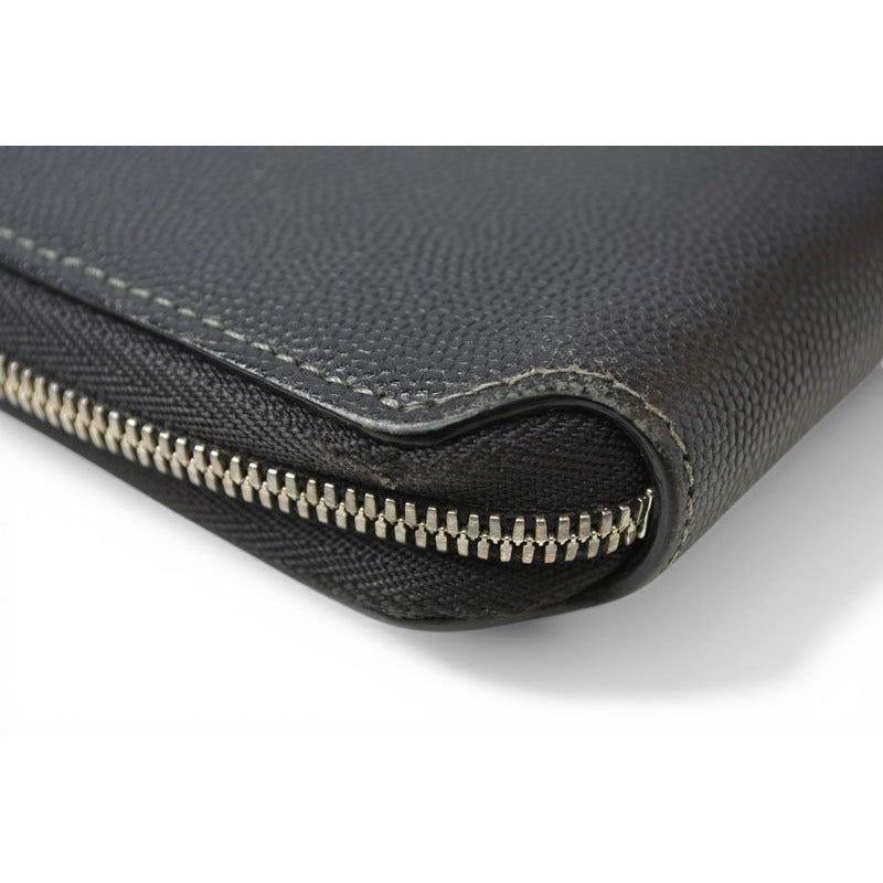 Cartier Wallet Leather Santos Black — view 4