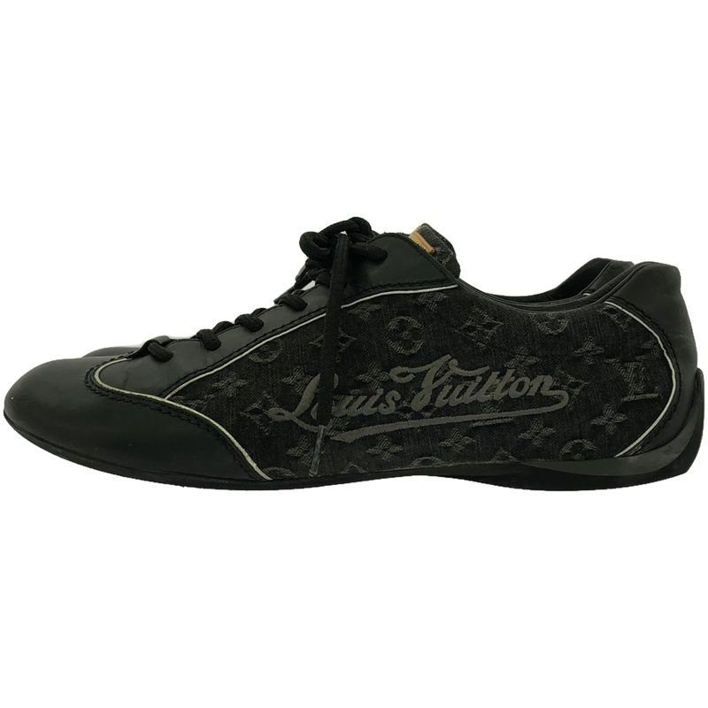 Louis Vuitton Monogram Canvas Scuff Zerkonvis Sneakers Go0047 Black 37