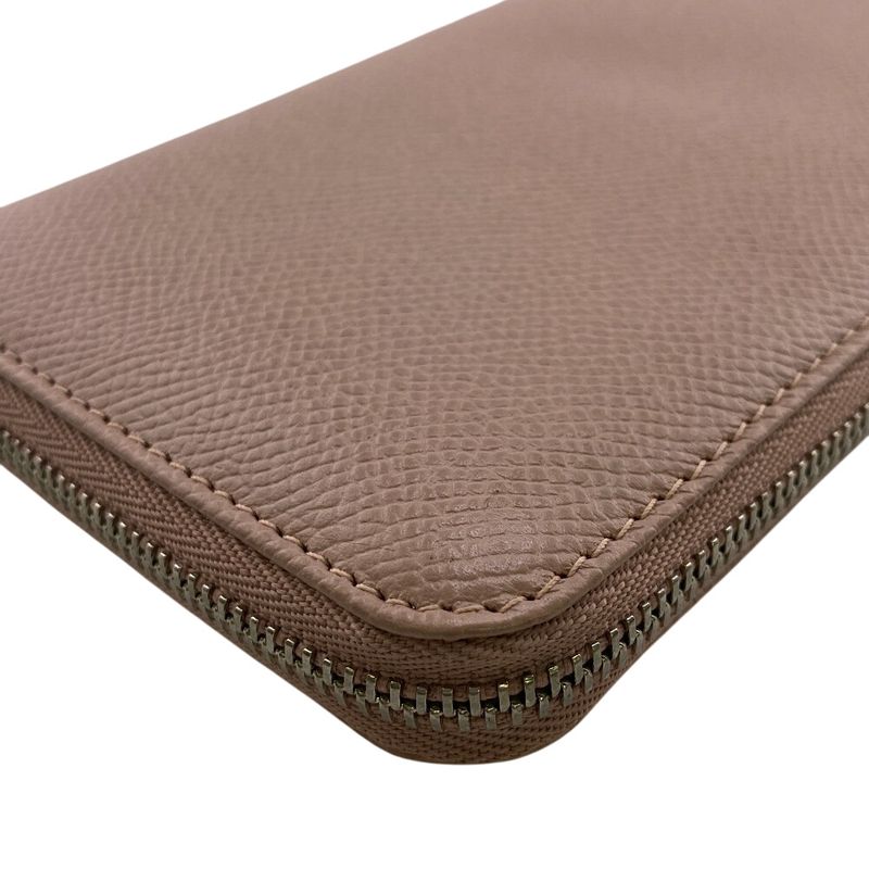 Bvlgari Long Wallet Brand Card Holder Coin Purse Pink Women