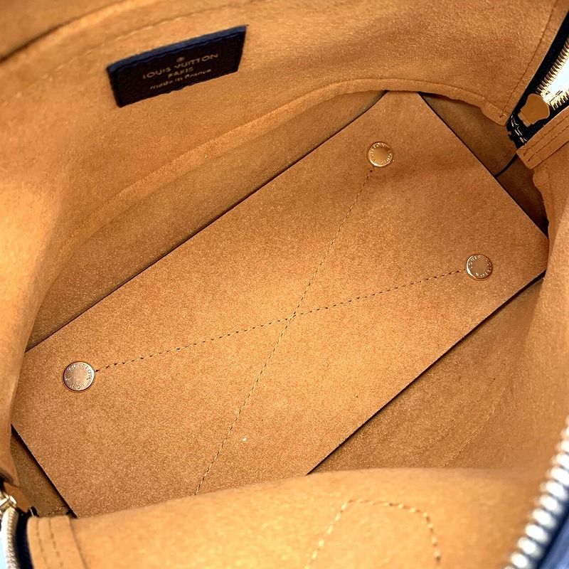 Louis Vuitton Alma BB M44829 Handbag Mini Bag Monogram Empreinte Black Women's