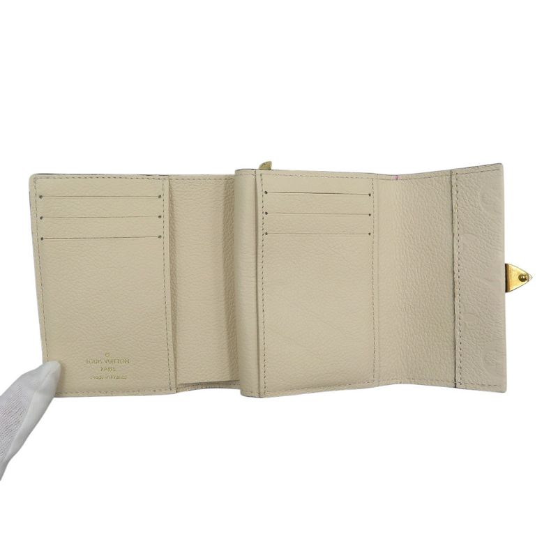 Louis Vuitton Monogram Empreinte Portefeuille Metis M81071 IC Chip Gold