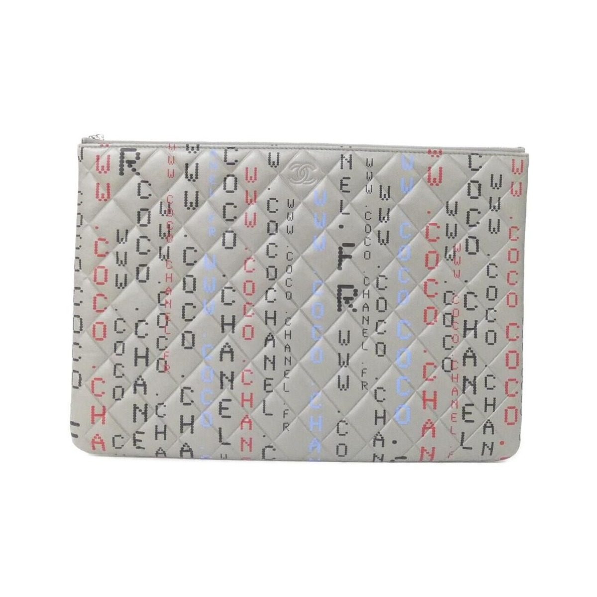 Chanel Pouch Blue