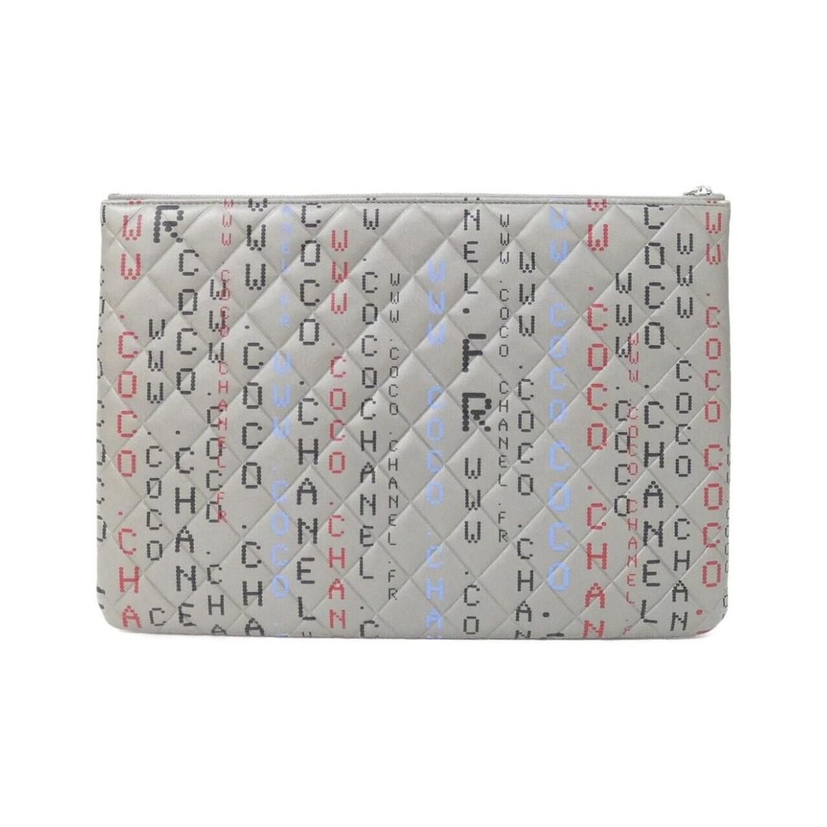 Chanel Pouch Blue — view 2