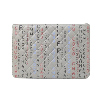 Chanel Pouch Blue — view 2